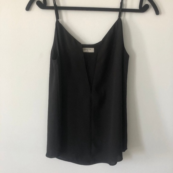 Aritzia Black Tank with Mesh Size Large. - Picture 2 of 2